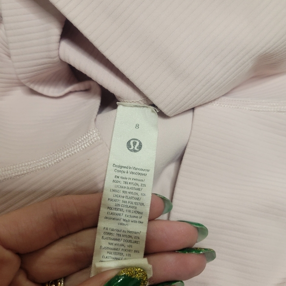 Women's Lululemon Align Pink High-Waisted Leggings - Picture 5 of 6